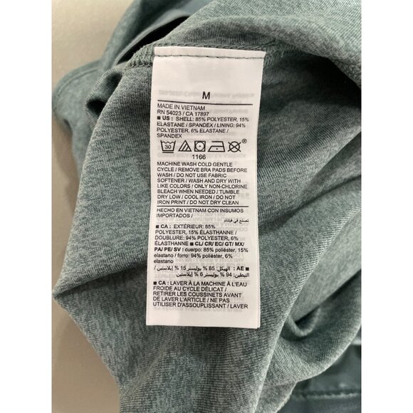 Old Navy Active Cloud+ Bodysuit Size Medium Sleeveless Racerback Yoga Athleisure - Picture 5 of 9